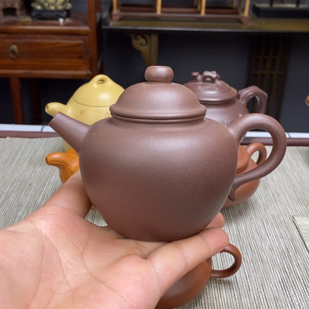 紫泥茶壶容量250毫升