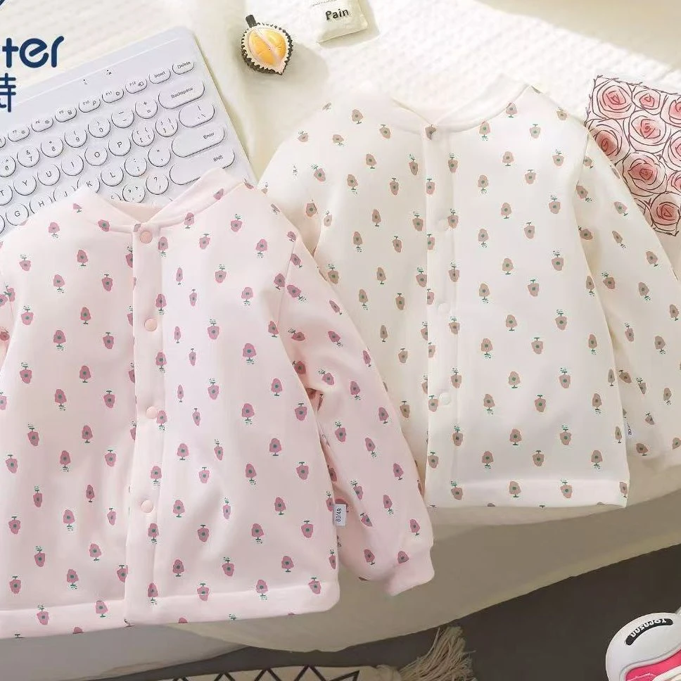 雪922010旺贝特花来小棉袄