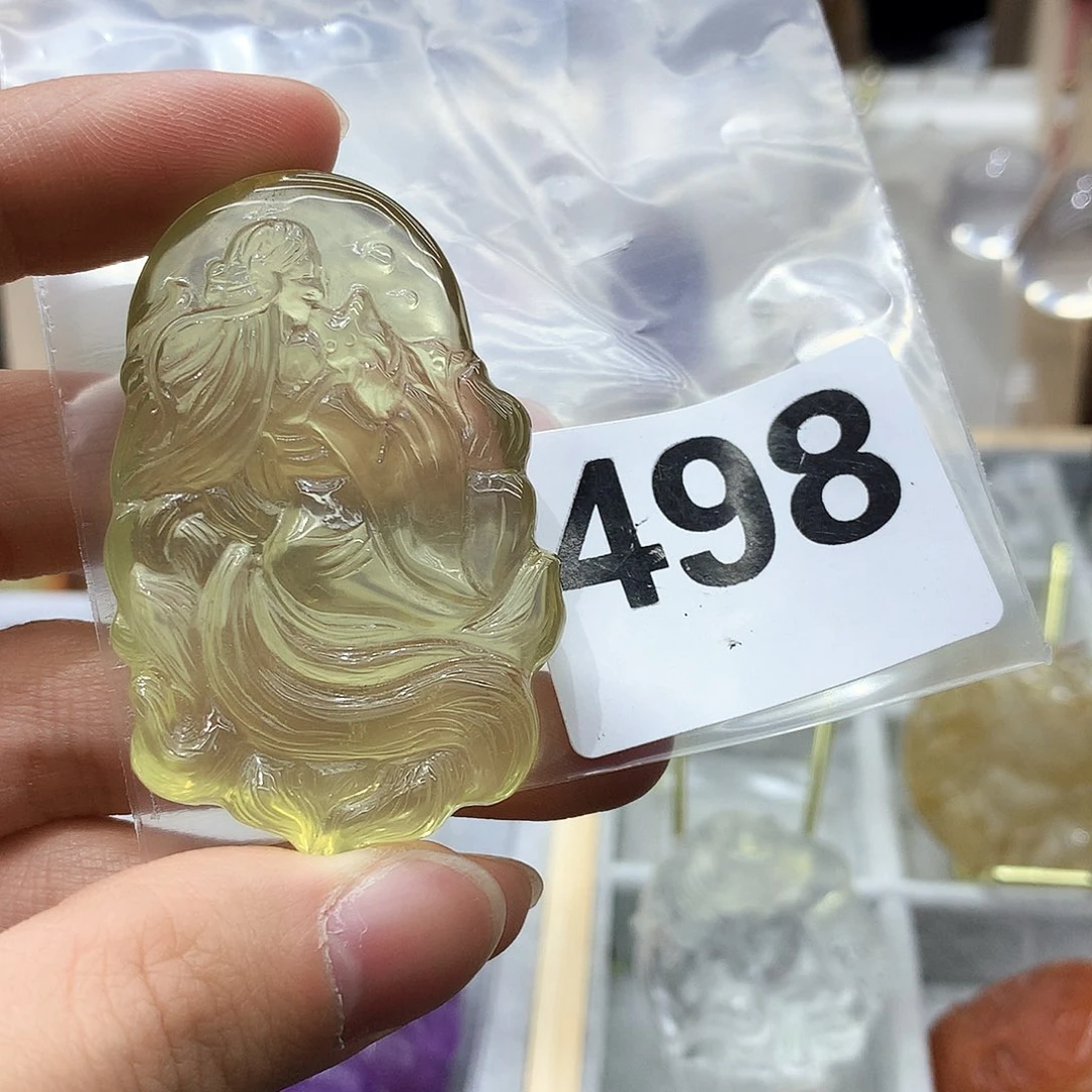 水晶颈饰未镶嵌挂件
