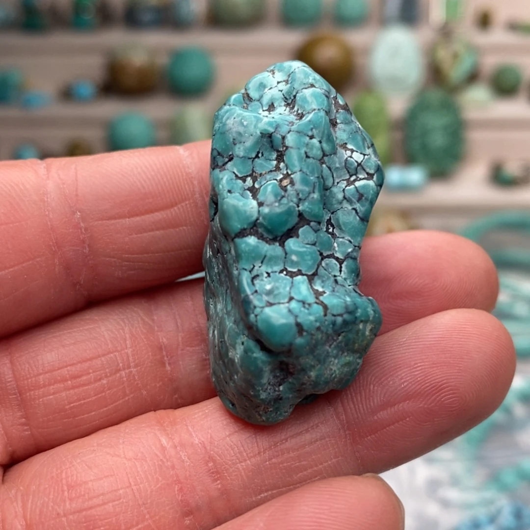 绿松石未镶嵌珠宝奇石