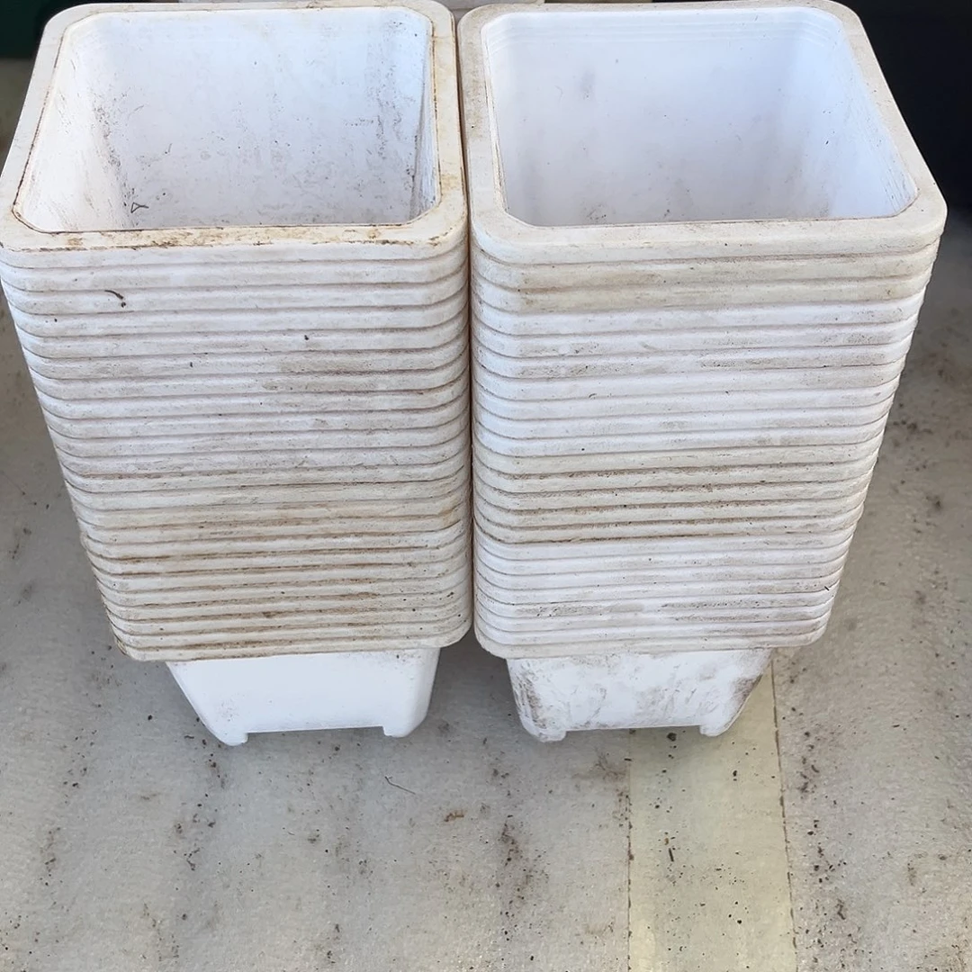 口径10高7白方盆23个