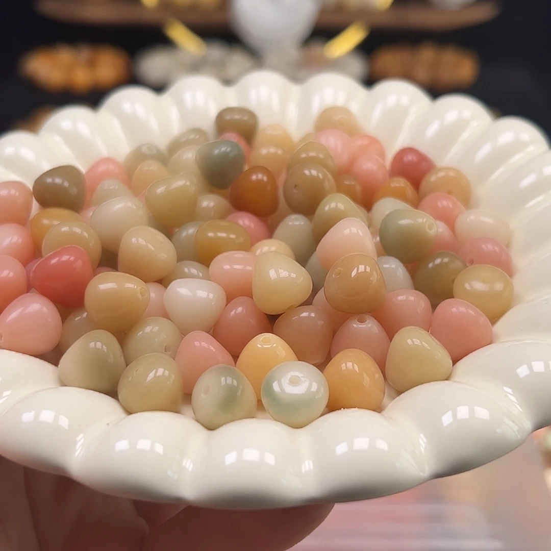 菩提根/象牙果手串卡12多宝水滴108颗