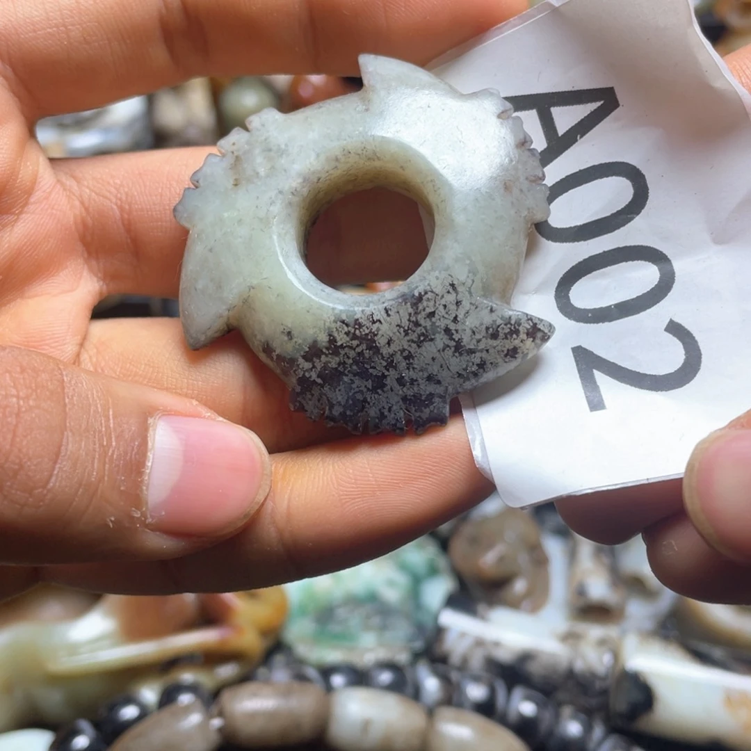 和田玉（糖玉）挂件未镶嵌