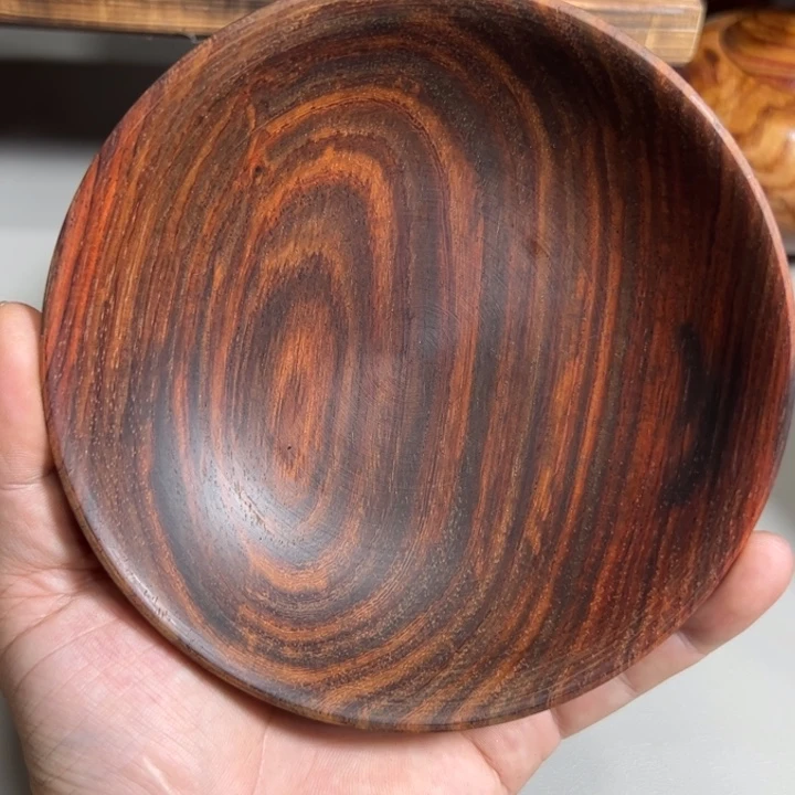 一***佛木大红酸枝木盘子