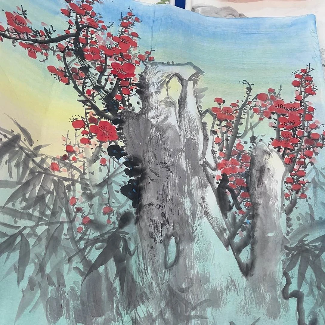 国画纯手绘作品欣赏