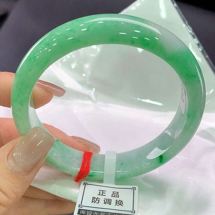 未镶嵌手镯翡翠正圈61