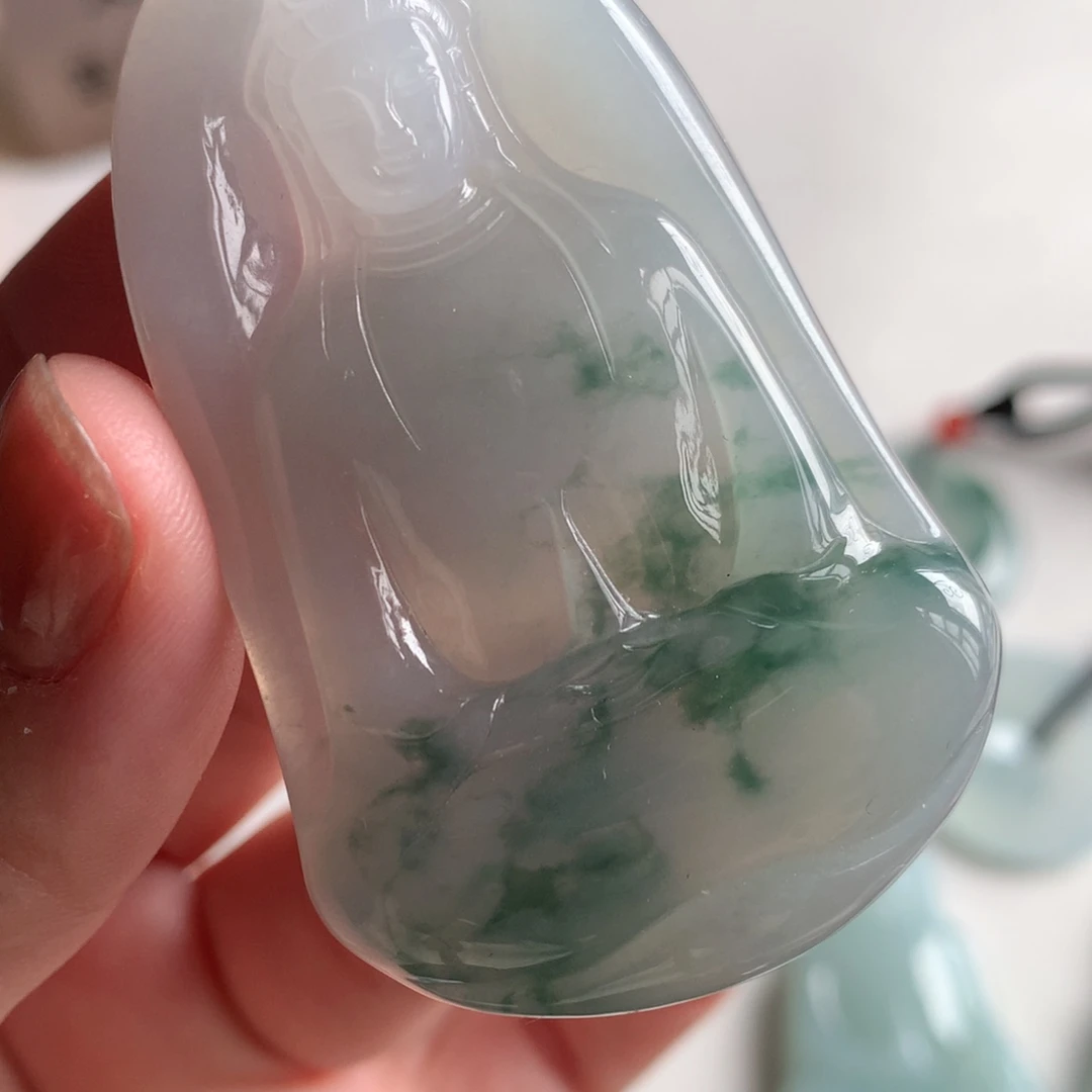 翡翠未镶嵌吊坠(不含链)翡翠