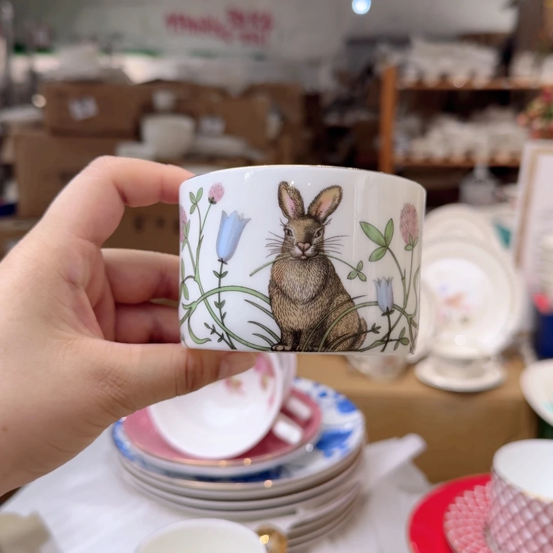 瓷骨瓷咖啡杯一个250ml外贸骨瓷