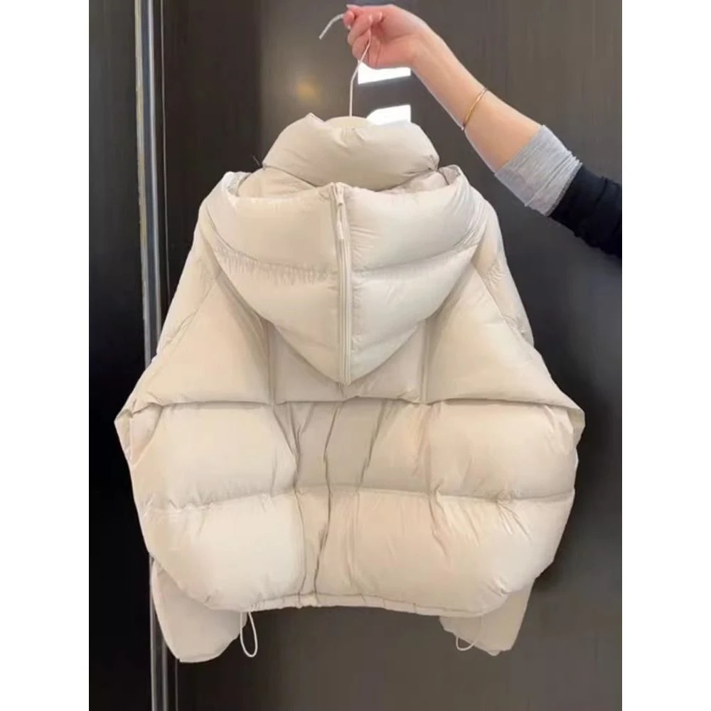 独特超好看短款棉服女冬季2025新款高级感小个子面包服外套