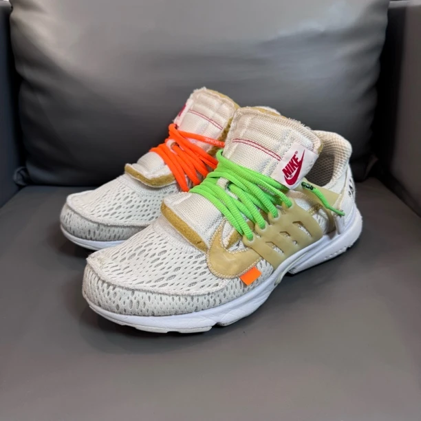 90新 NIKE/耐克 44码 presto2.0 offwhite 玉石白 无盒 球鞋