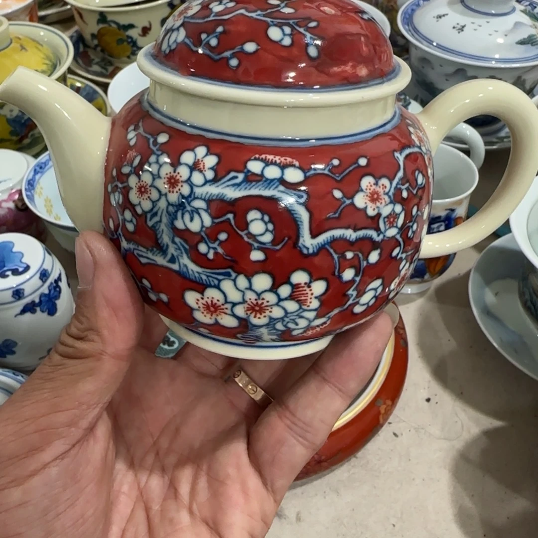 陶其他手绘瓷器，手绘茶具全部处理