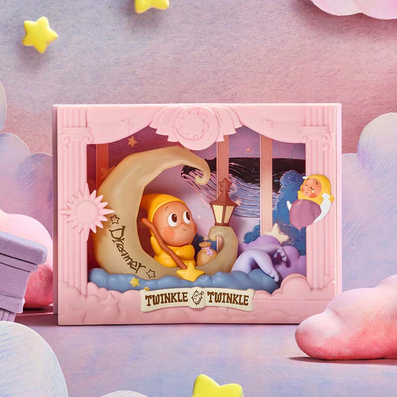 星星人点亮系列场景盲盒手办