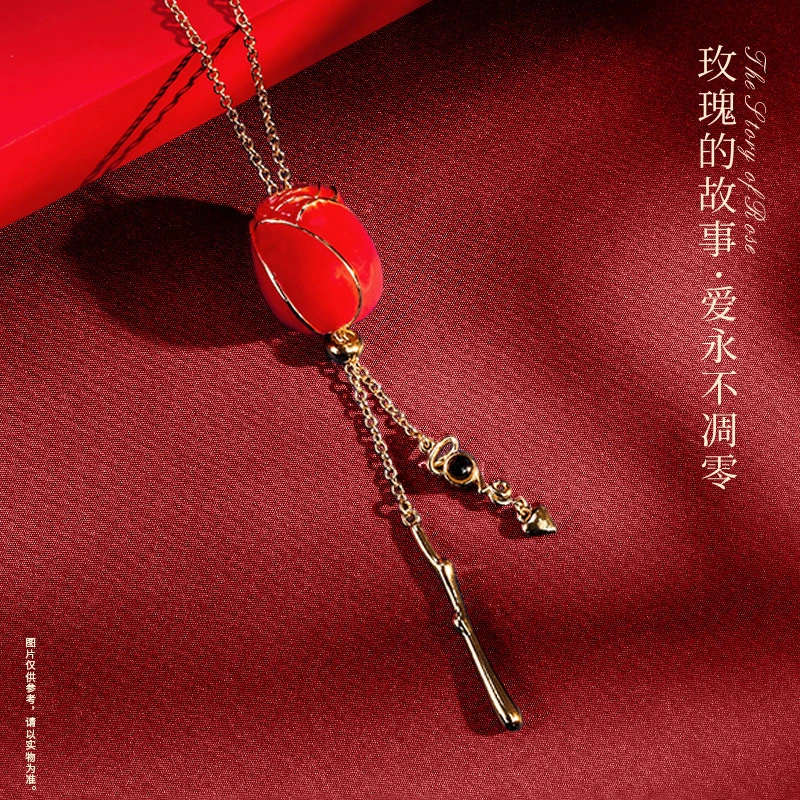 玫瑰的故事 爱永不凋零 温变工艺微雕技术