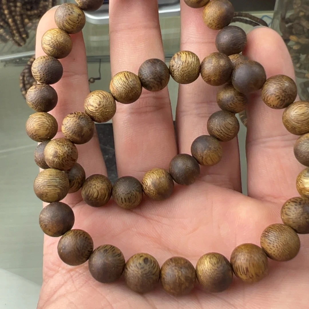 沉香碎屑沉香09单圈一条