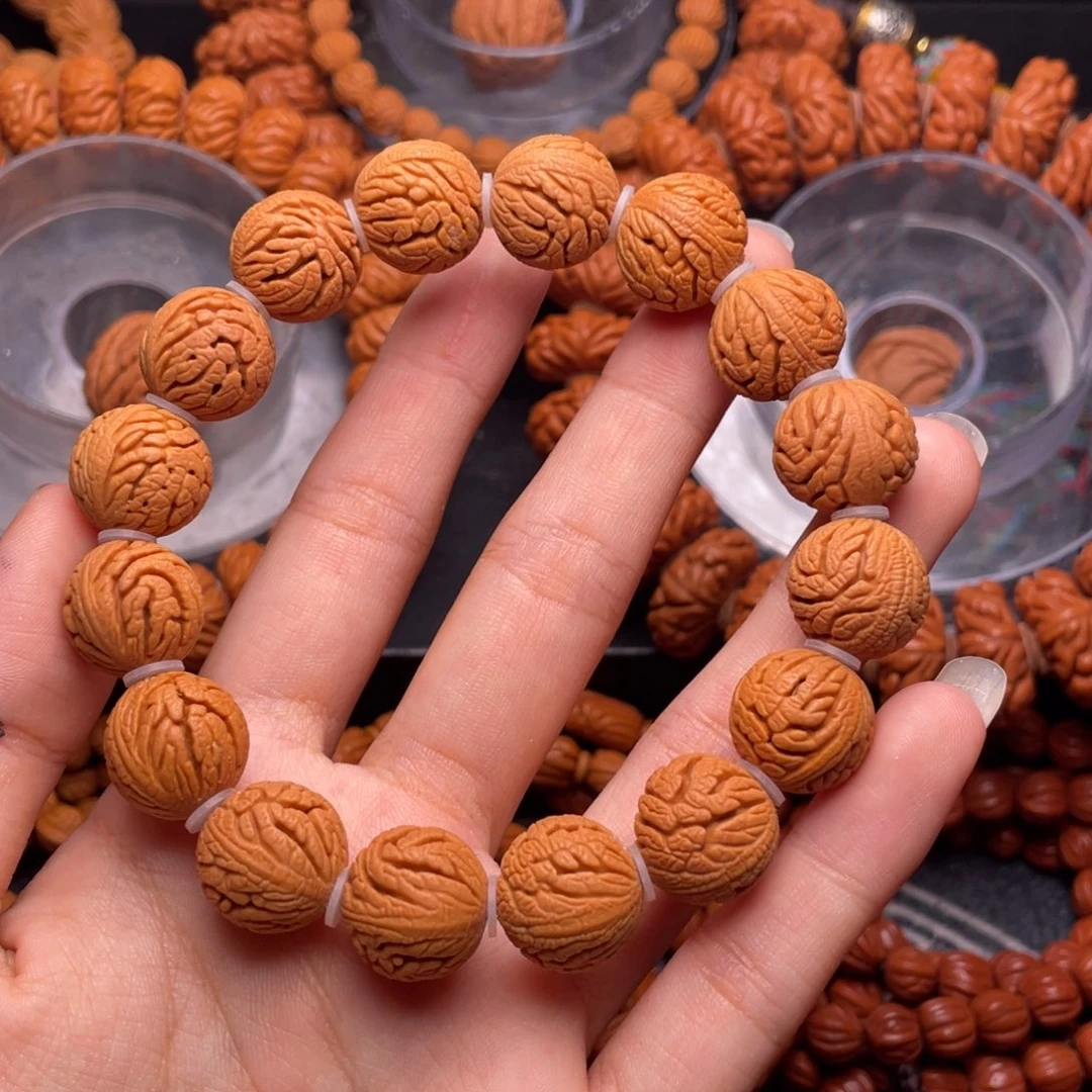 渤***凇木质类秦岭核桃密纹绣球