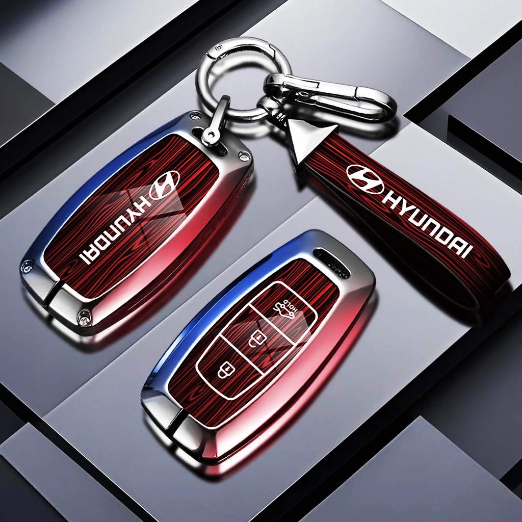 适用【现代】汽车ix35名图保护套菲斯塔扣ix25伊兰特车钥匙套保护套