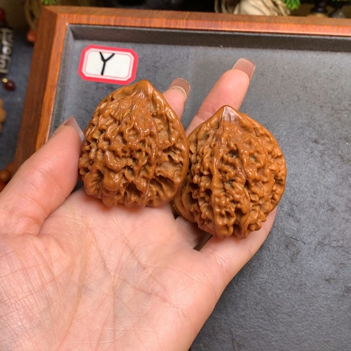 猴头核桃吊坠菩提