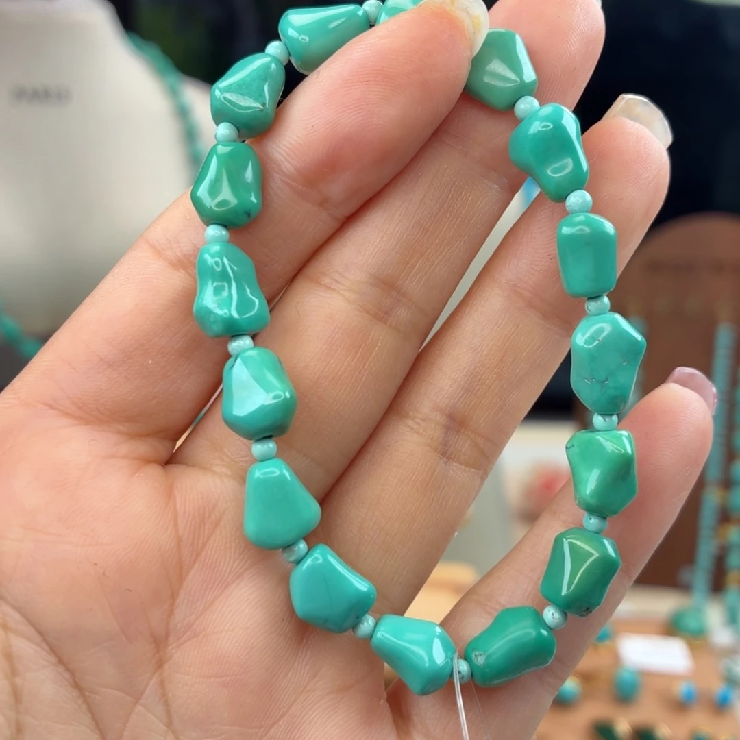 绿松石未镶嵌手链