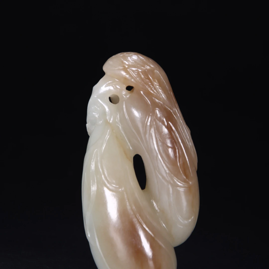 清和田玉瓜瓞绵绵挂坠-NX