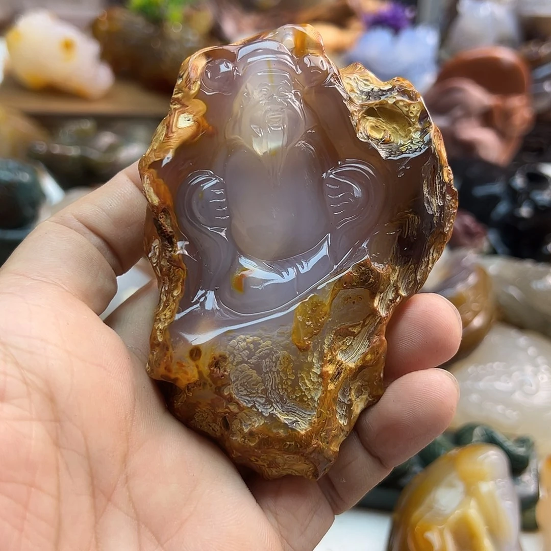 玛瑙/玉髓未镶嵌颈饰