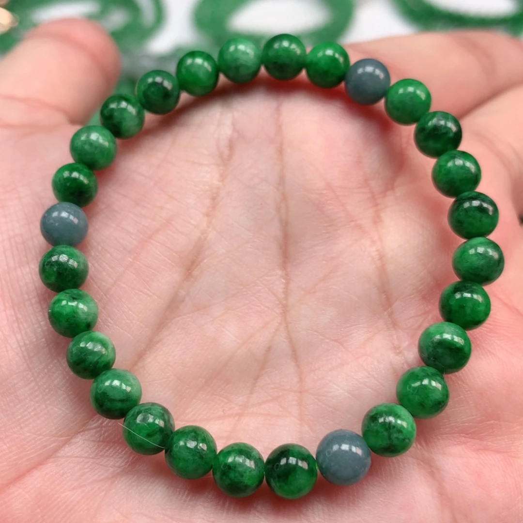 翡翠手链未镶嵌翡翠