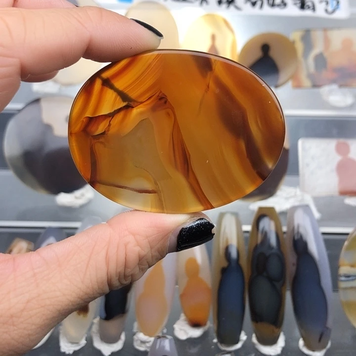 查罗石未镶嵌珠宝半成品157