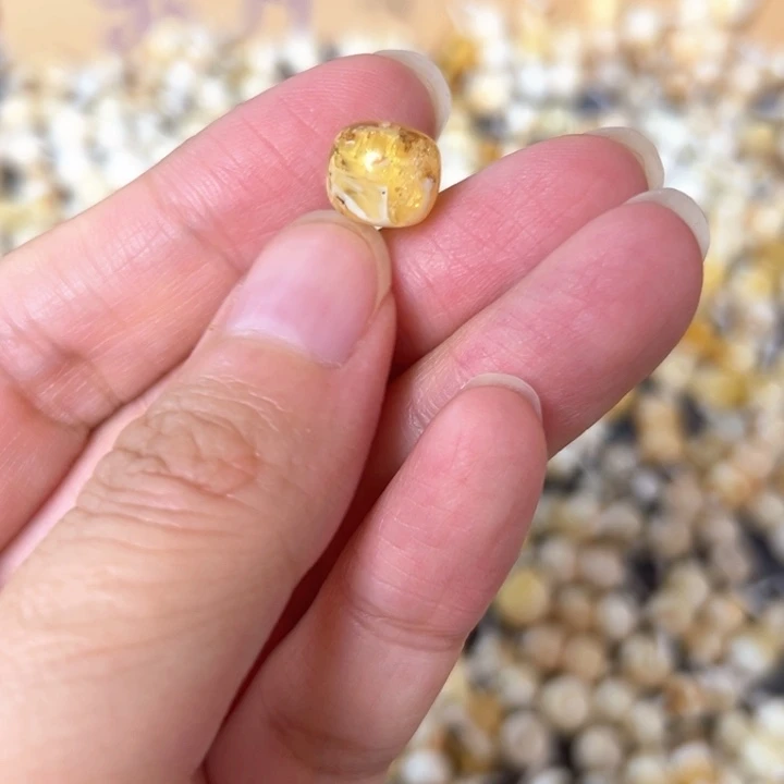 裸石蜜蜡未镶嵌9.5mm一个