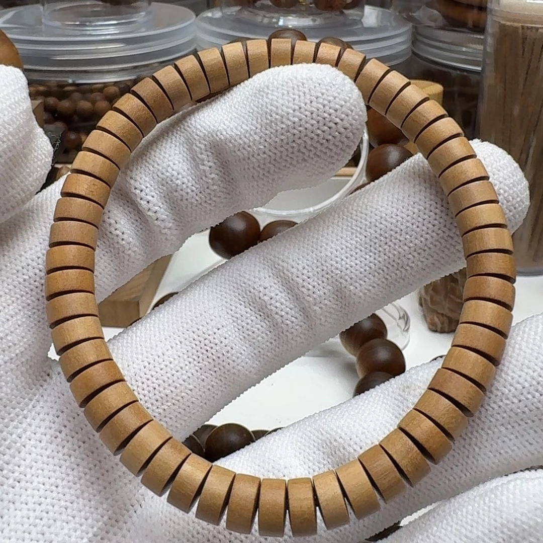 檀香木手串/手链药片老料