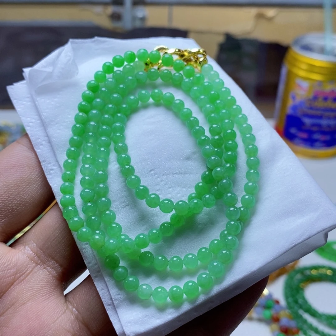 定制翡翠未镶嵌缅甸翡翠a货卡4