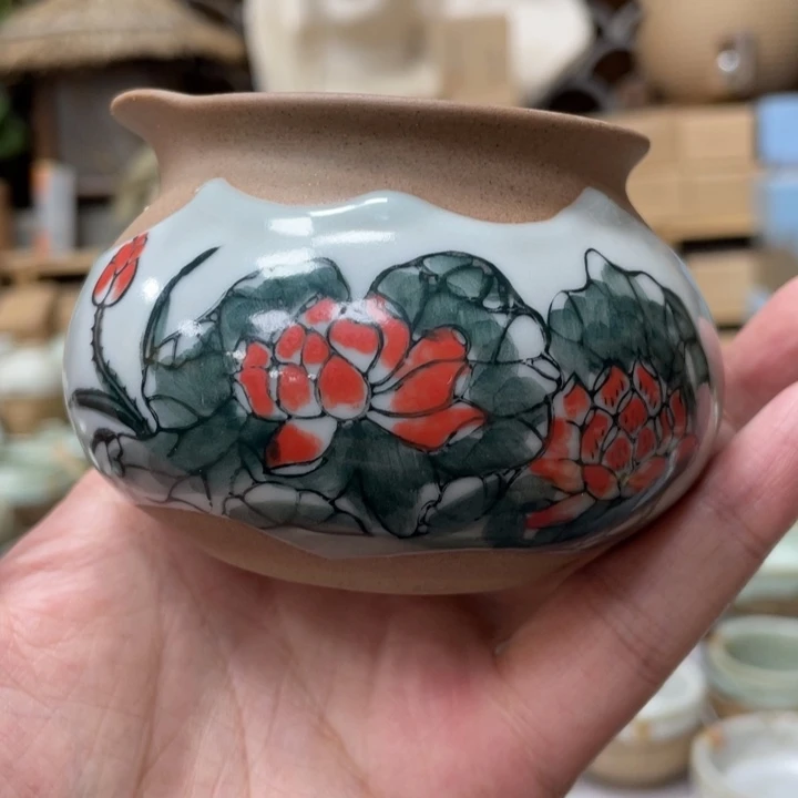壶老段烧陶瓷茶器