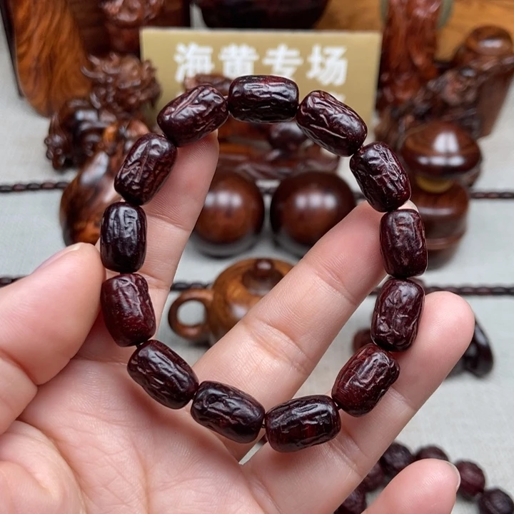 花梨木类端景台一**茶紫檀