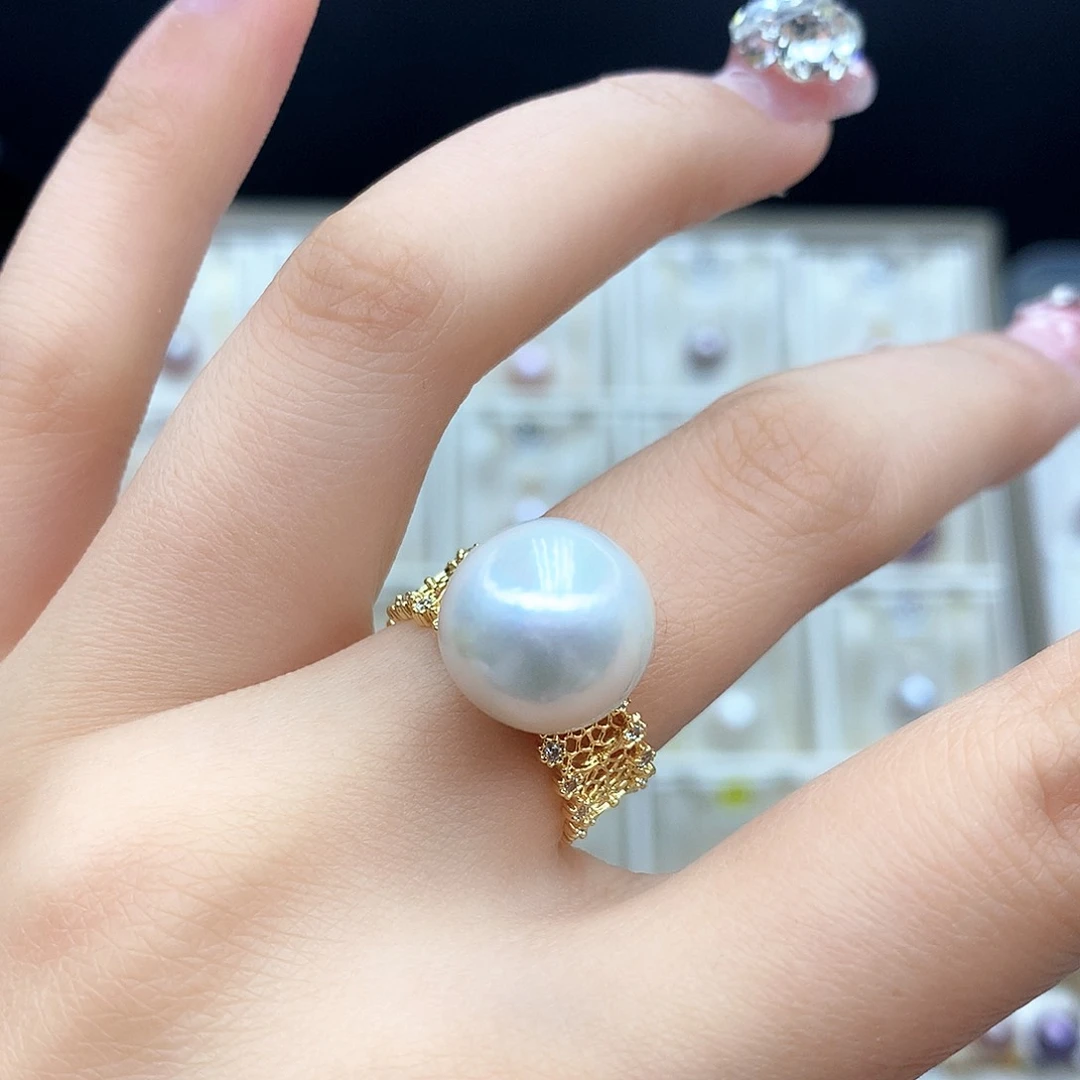 淡水珍珠颈饰合金