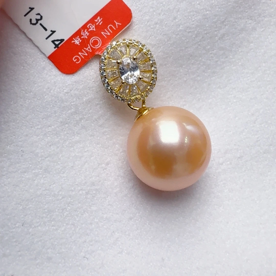 淡水珍珠颈饰银S925镶嵌@@aq468