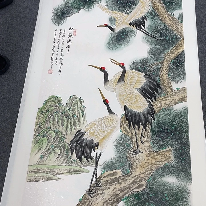 国画今天早上国画作品欣赏
