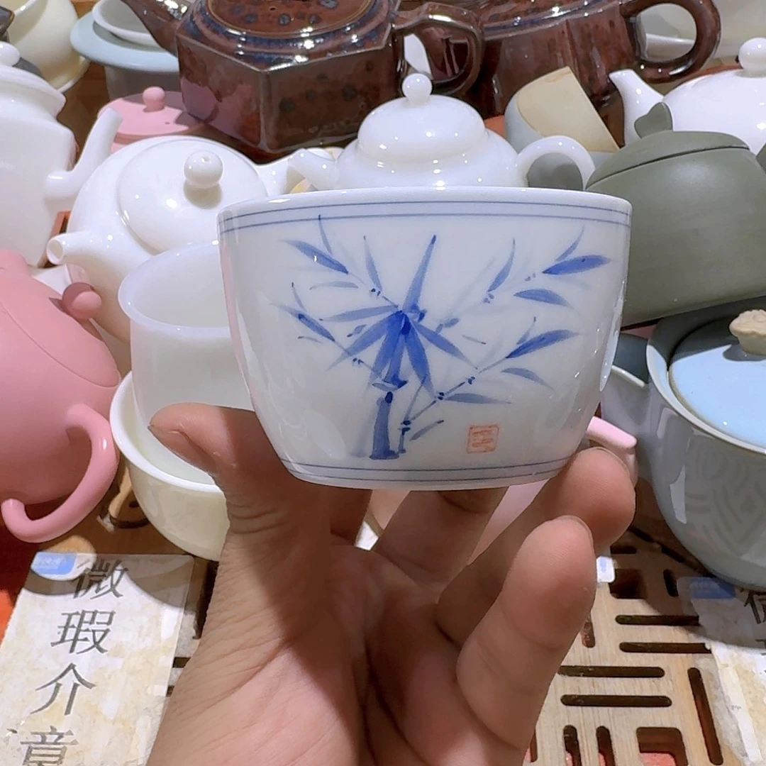 瑕疵茶具。介意勿拍