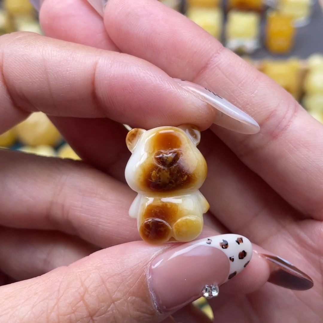 裸石琥珀未镶嵌蜜蜡