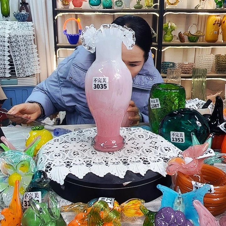 3035 家悦美居琉璃摆件不完美