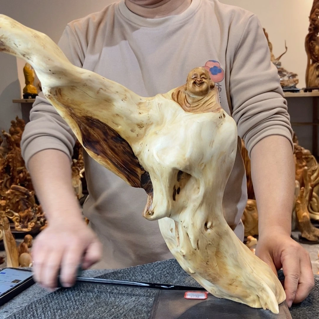 柏木（崖柏）太行崖柏根雕摆件