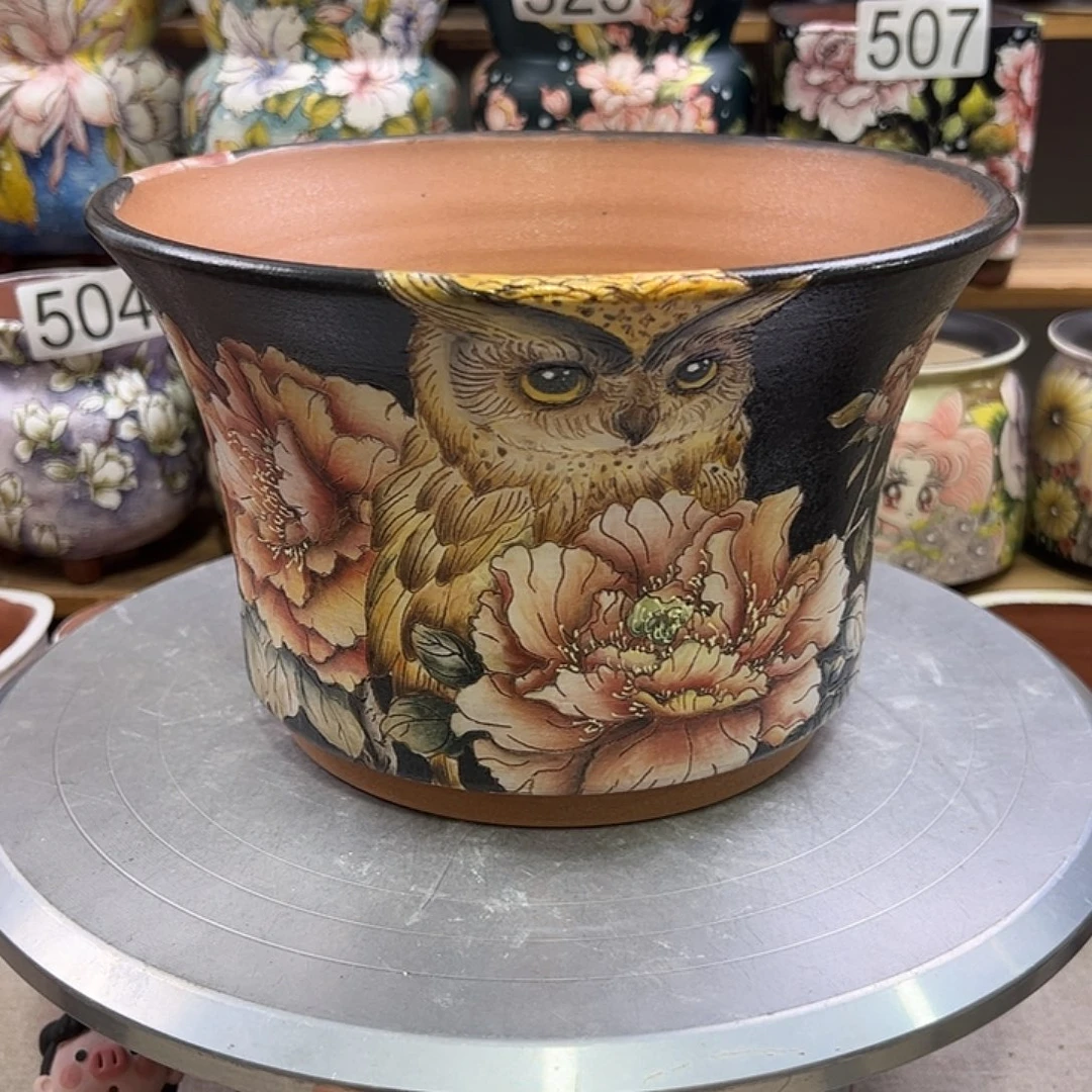 景德镇炫彩手绘口21