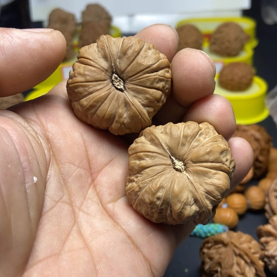 文玩核桃把件南瓜墩5