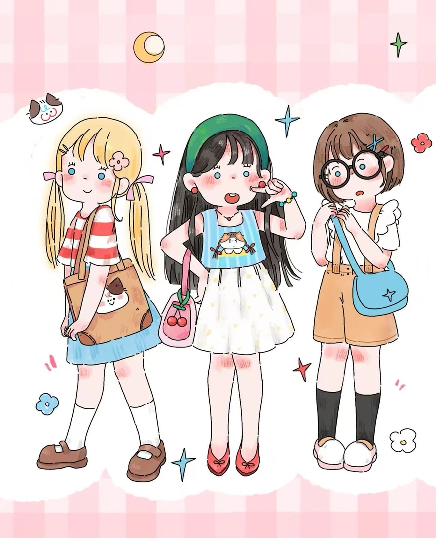 【小桂圆】正版Suki myfriends我的朋友盲盒潮玩手办