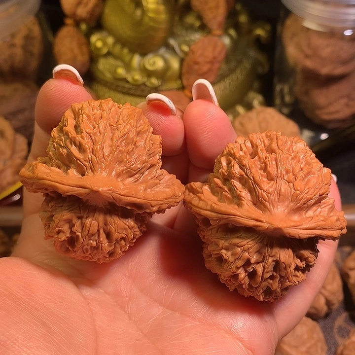 吊坠文玩核桃中国大花