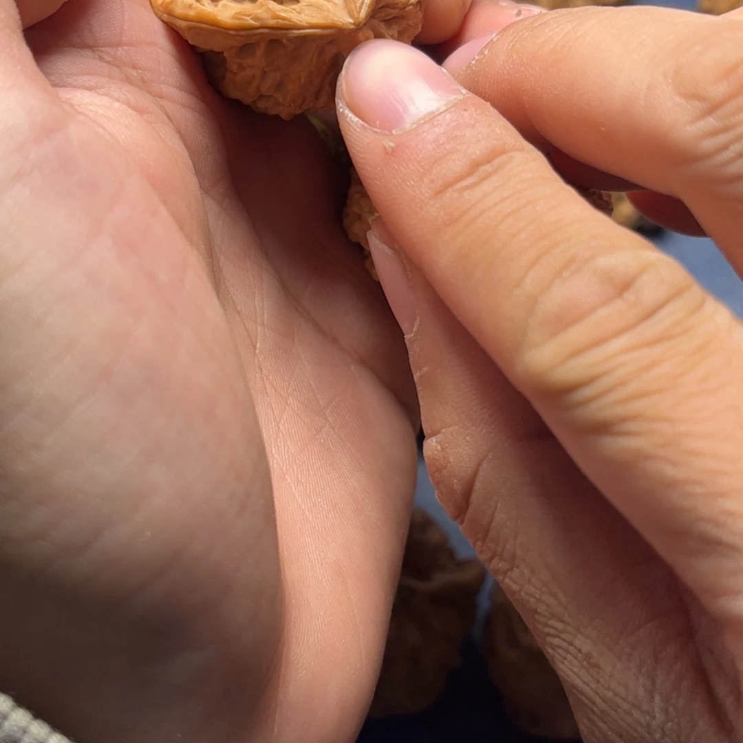 文玩核桃把件文玩核桃工资帽三棱