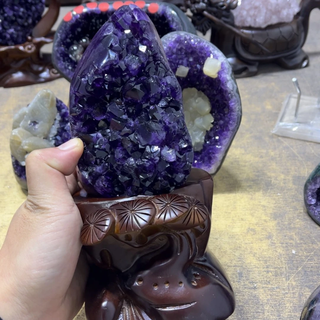 水晶未镶嵌摆件摆件