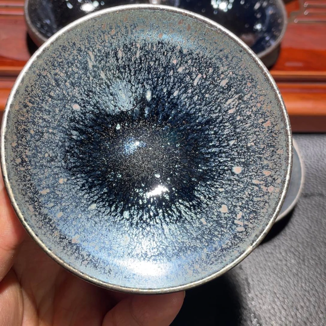 茶盏建盏文凤窑柴烧