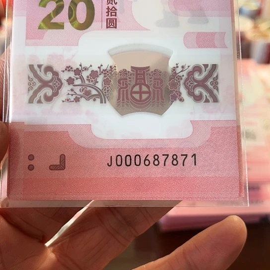 曹*龙蛇年纪念钞标十连号878 71