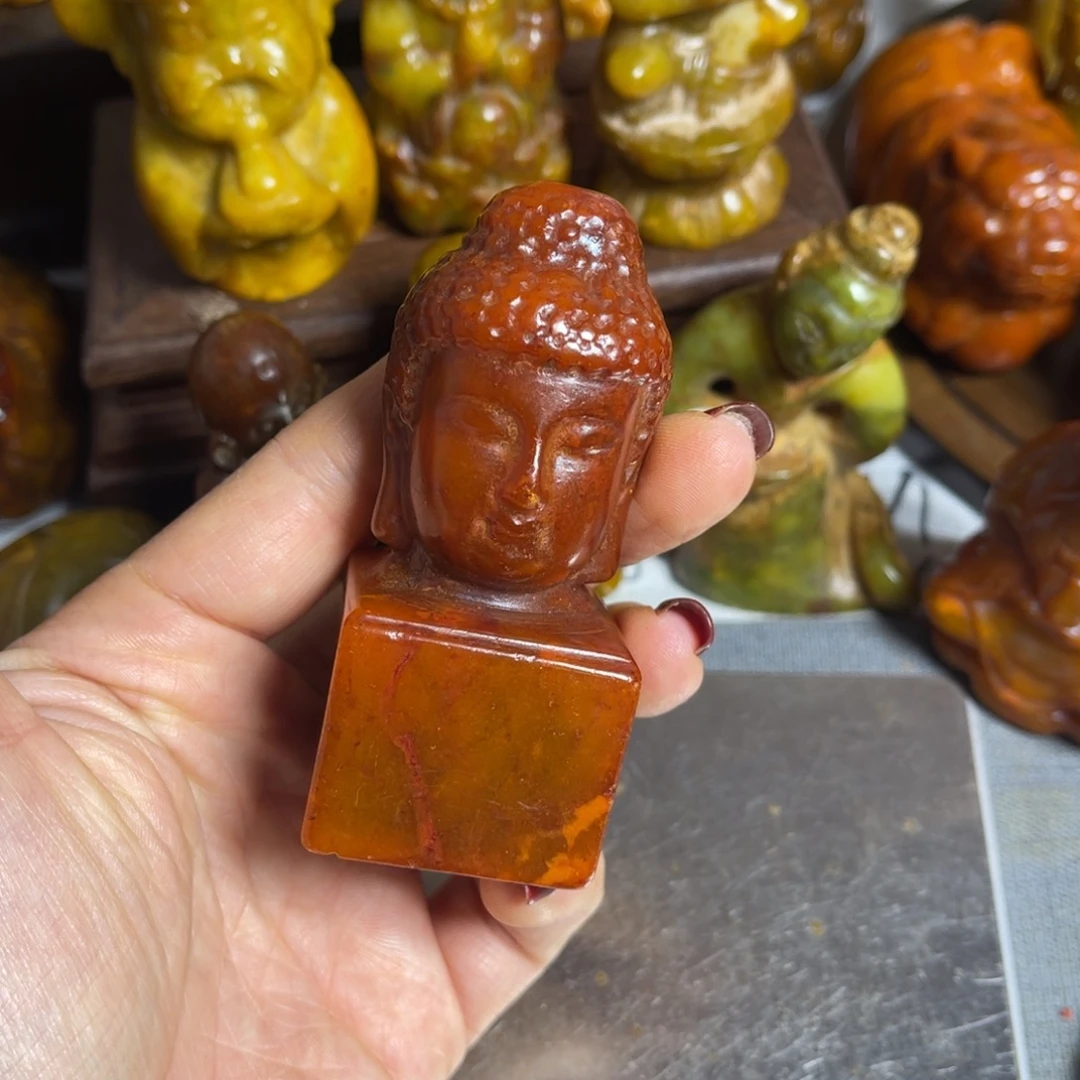 蛇纹石玉合金颈饰