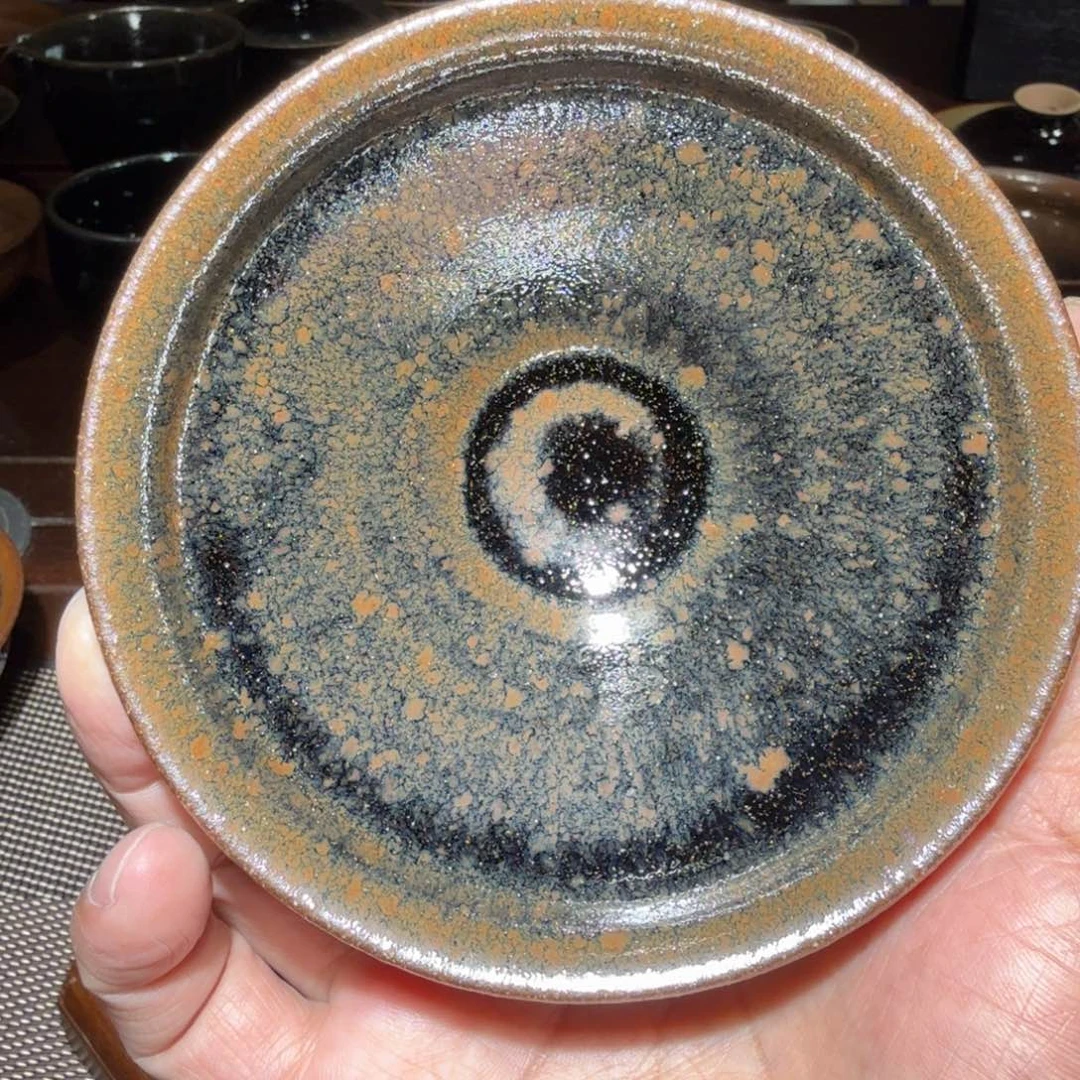 听***）桃花岛通天龙窑柴烧建盏样品