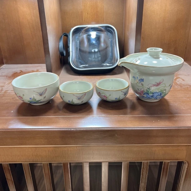 C366旅行茶具一壶三杯