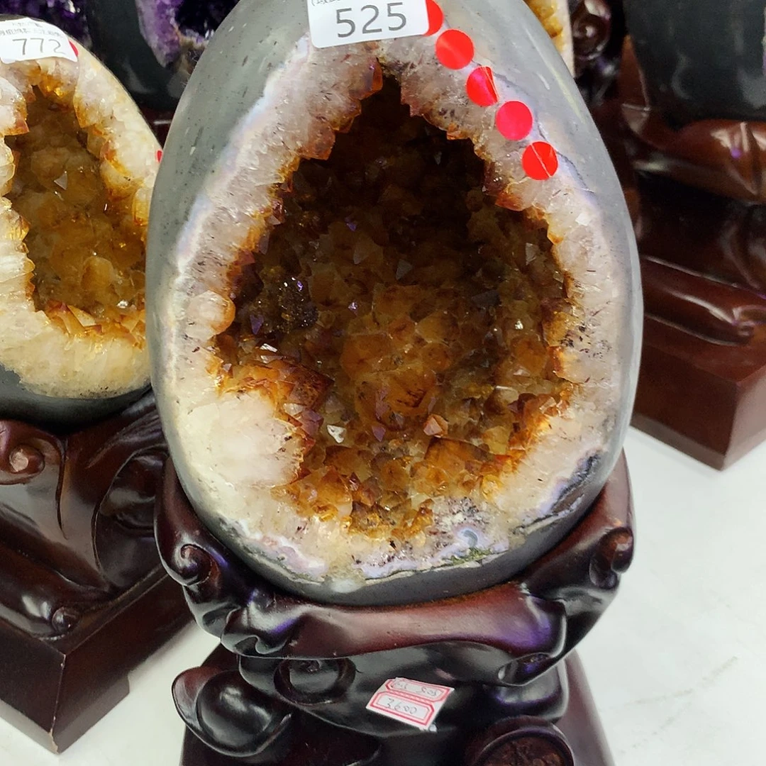 大型摆件（非配饰）水晶未镶嵌朱